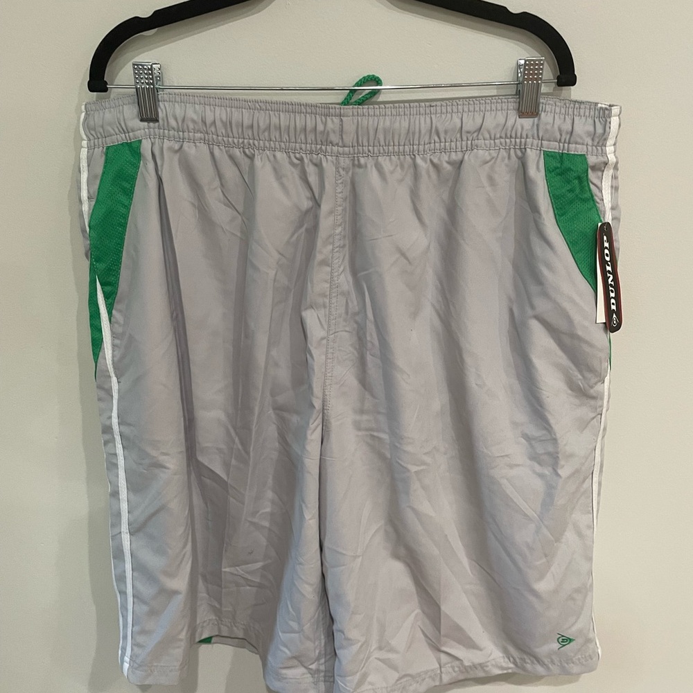 Brand New With Tag Men’s Dunlop Gray Shorts Size XL Polyester